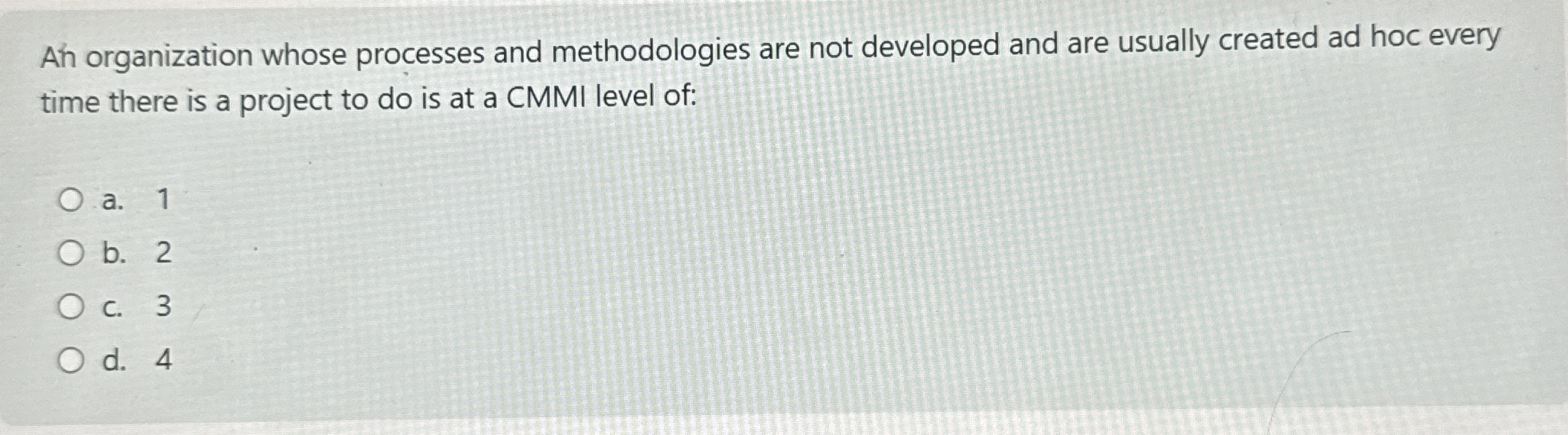 Ah organization whose processes and methodologies