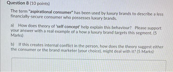 ASAP Question 8 (10 points) The term