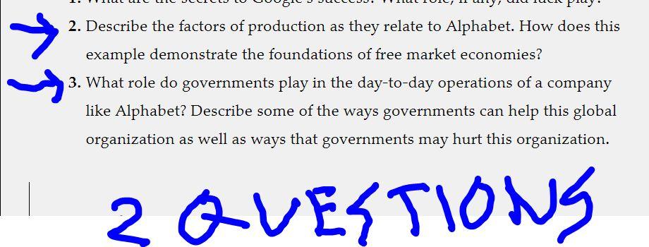 Alphabet: G is for Google Google is not a