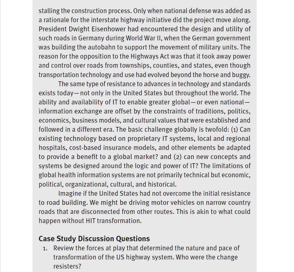 Please read case study and answer the question