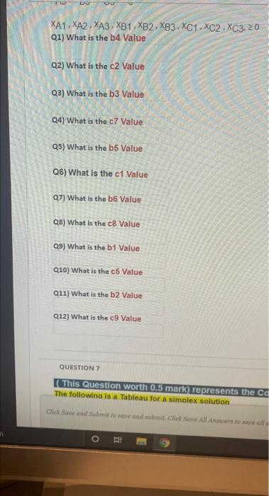 Question Client Q (12 branches each worth 0.25