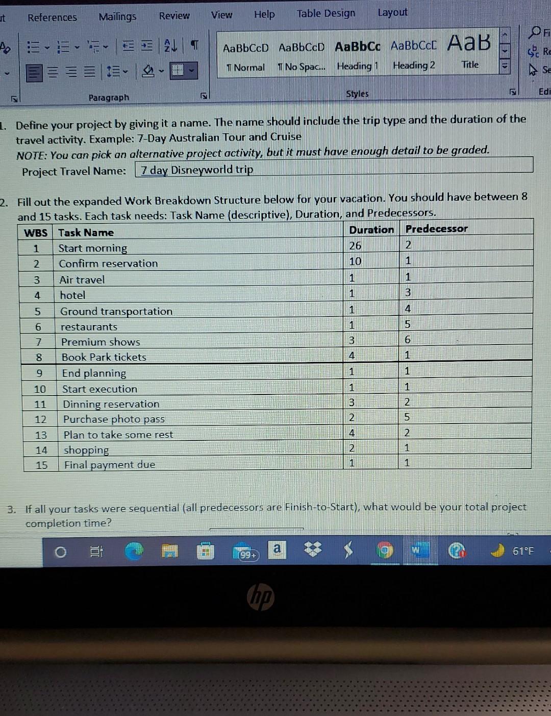 please help me t Management - Final Exercise (1)