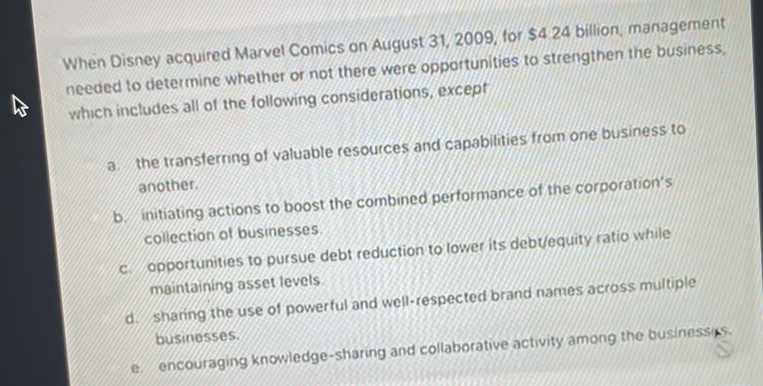 When Disney acquired Marvel Comics on August 3 1