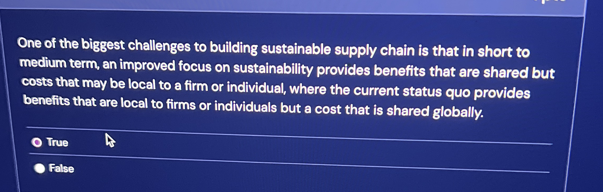 One of the biggest challenges to building