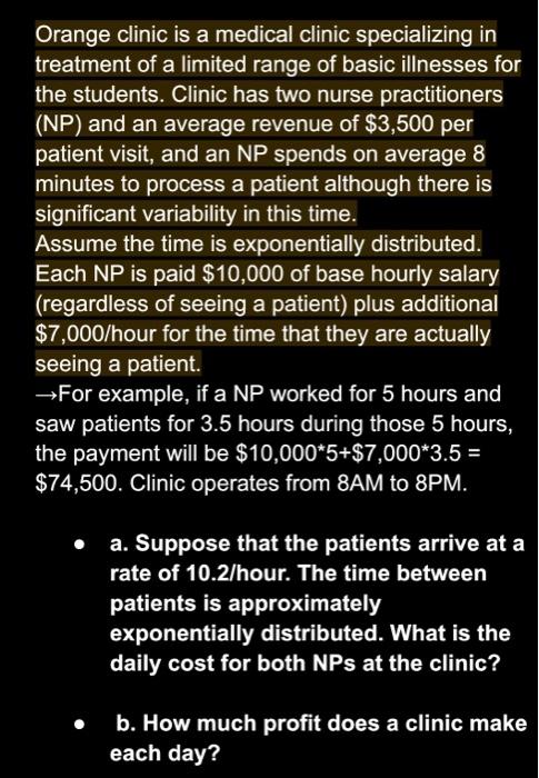 i need answer for a and b and explanation. im not