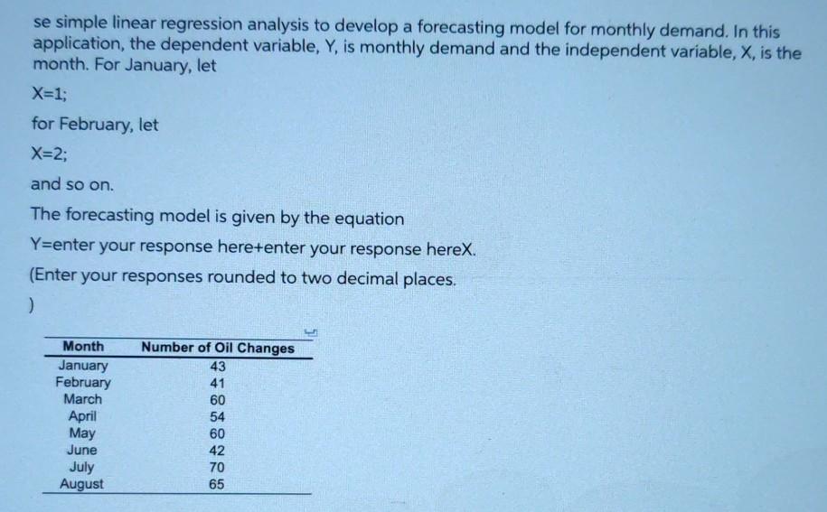 Please Show in Excel with the formulas used. I