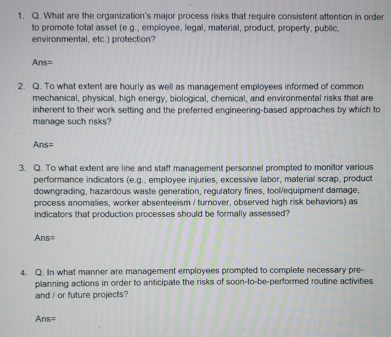 Hi, I need help with my assignment please. 1. Q.