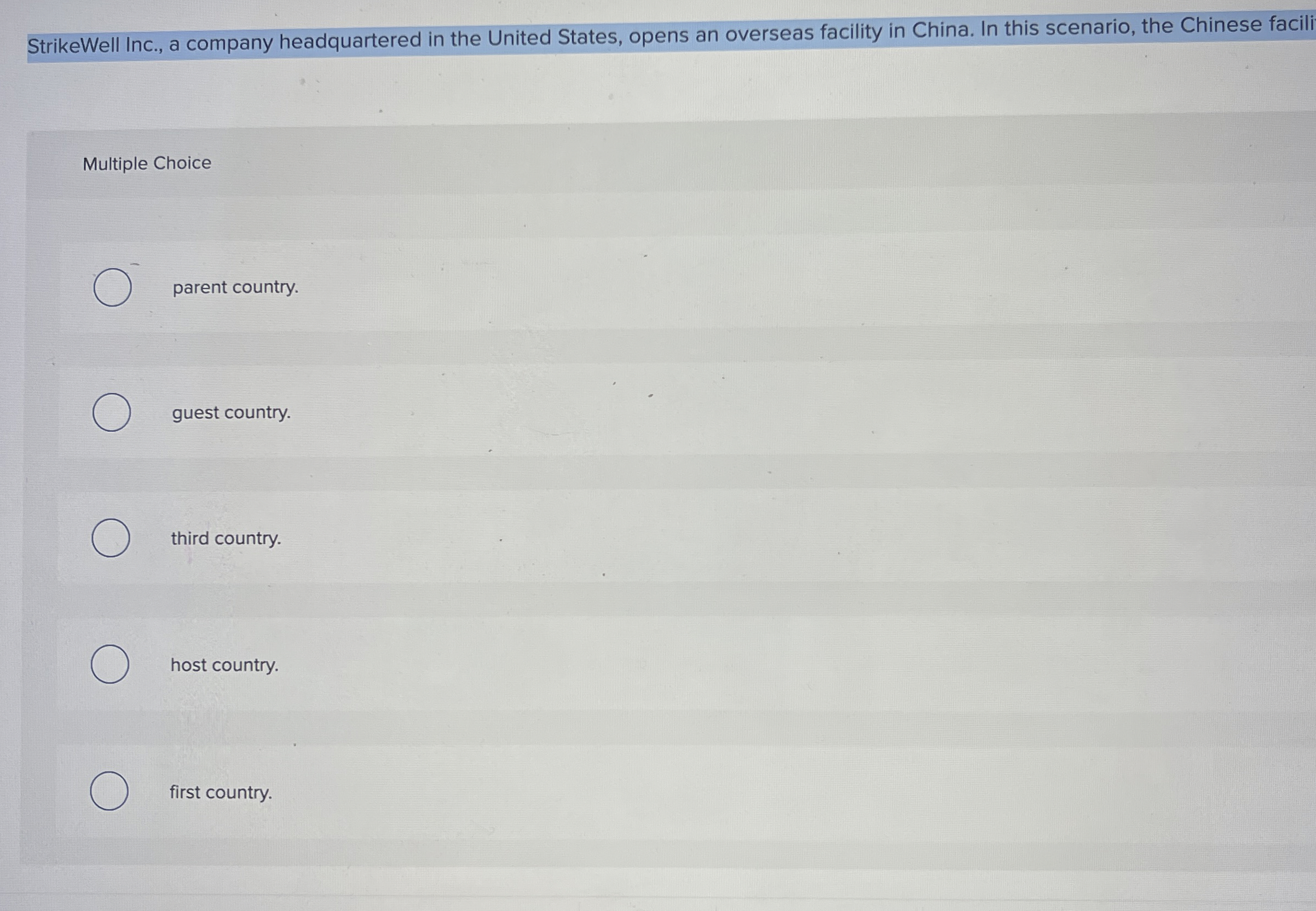 StrikeWell Inc., a company headquartered in the