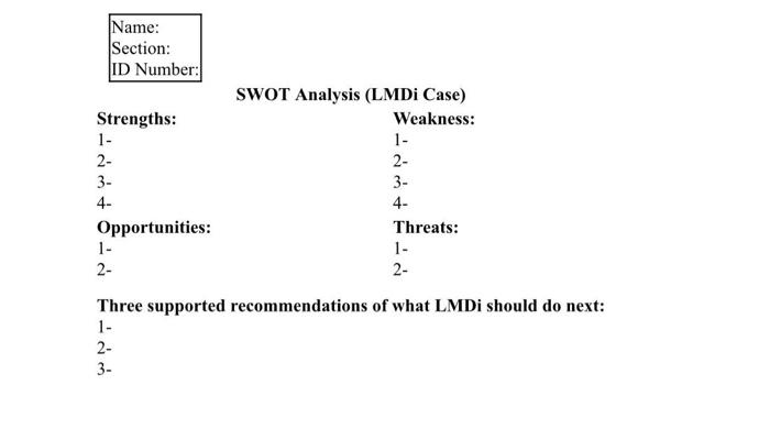 Assignment 6 - Case Study Analysis 19% Important