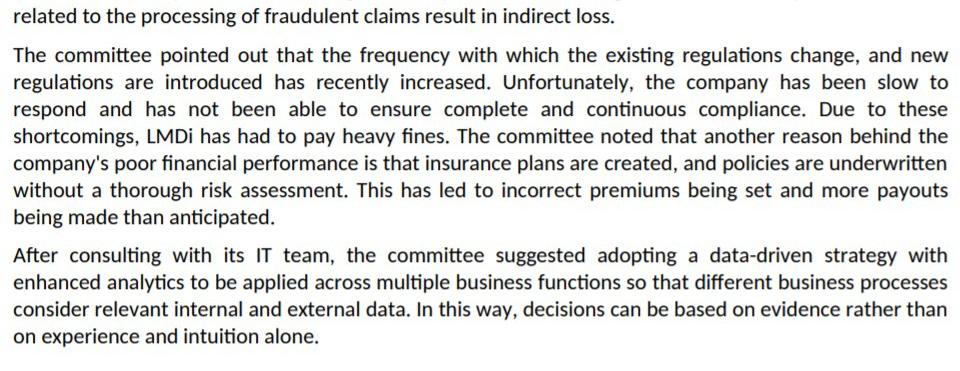 assi(f) explain answer your style LMDi Case Study