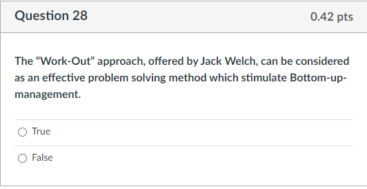 Question 22 0.42 pts Ashley is a trainer with