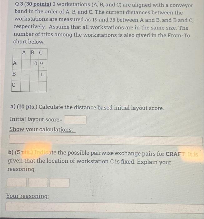 i need the answer asap Q3 (30 points) 3