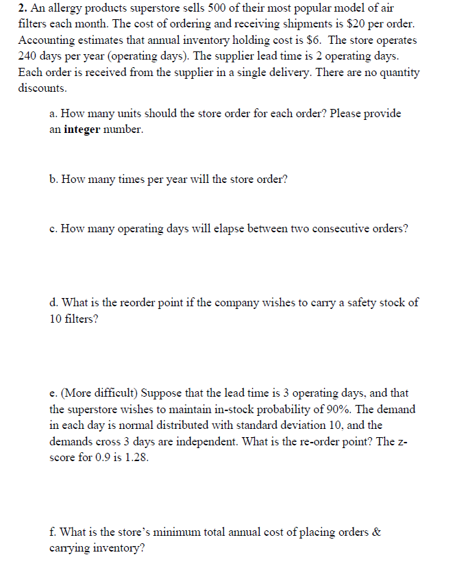 I got answers for the A ~ D, I need answers for