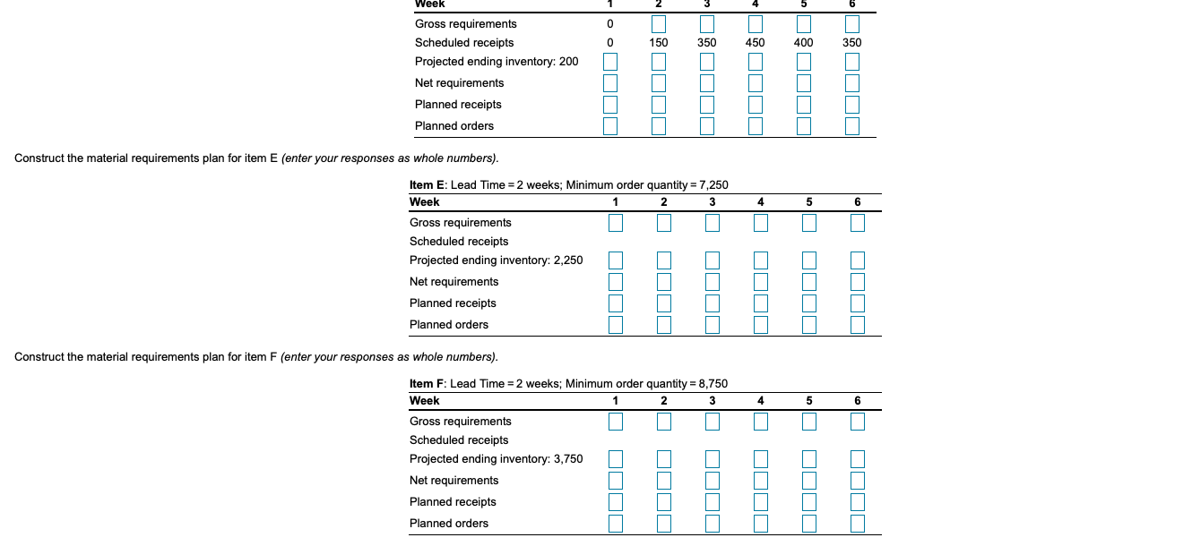 A B 2 required E F D E F * 3 required * 3
