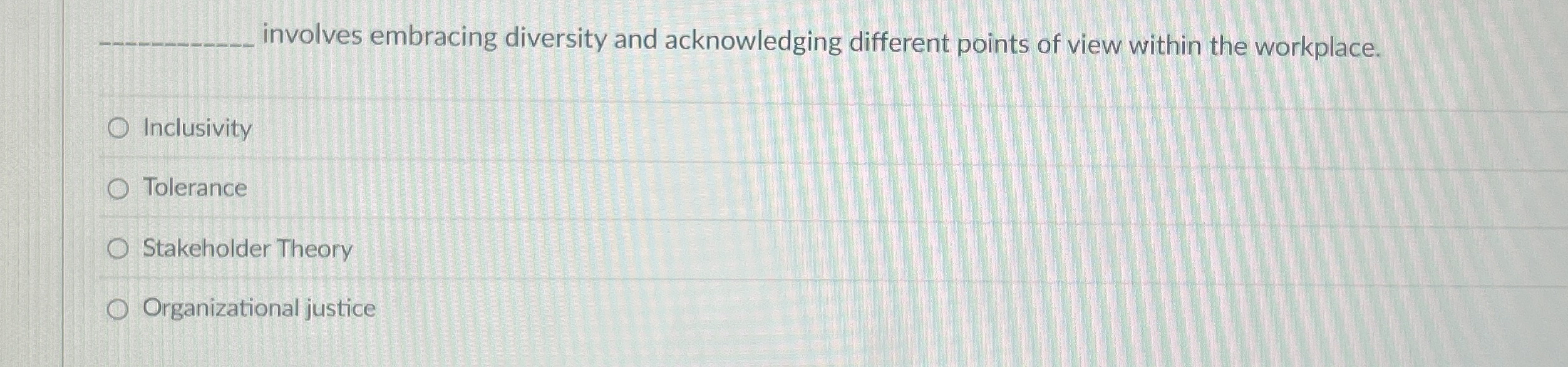 q , involves embracing diversity and