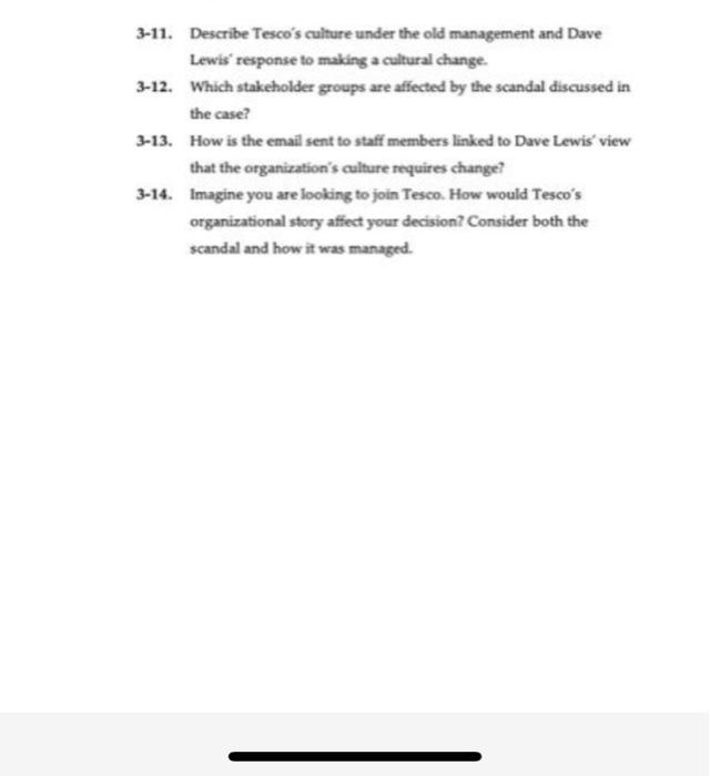 answer question 3:13 and 3:14 Case Application 1