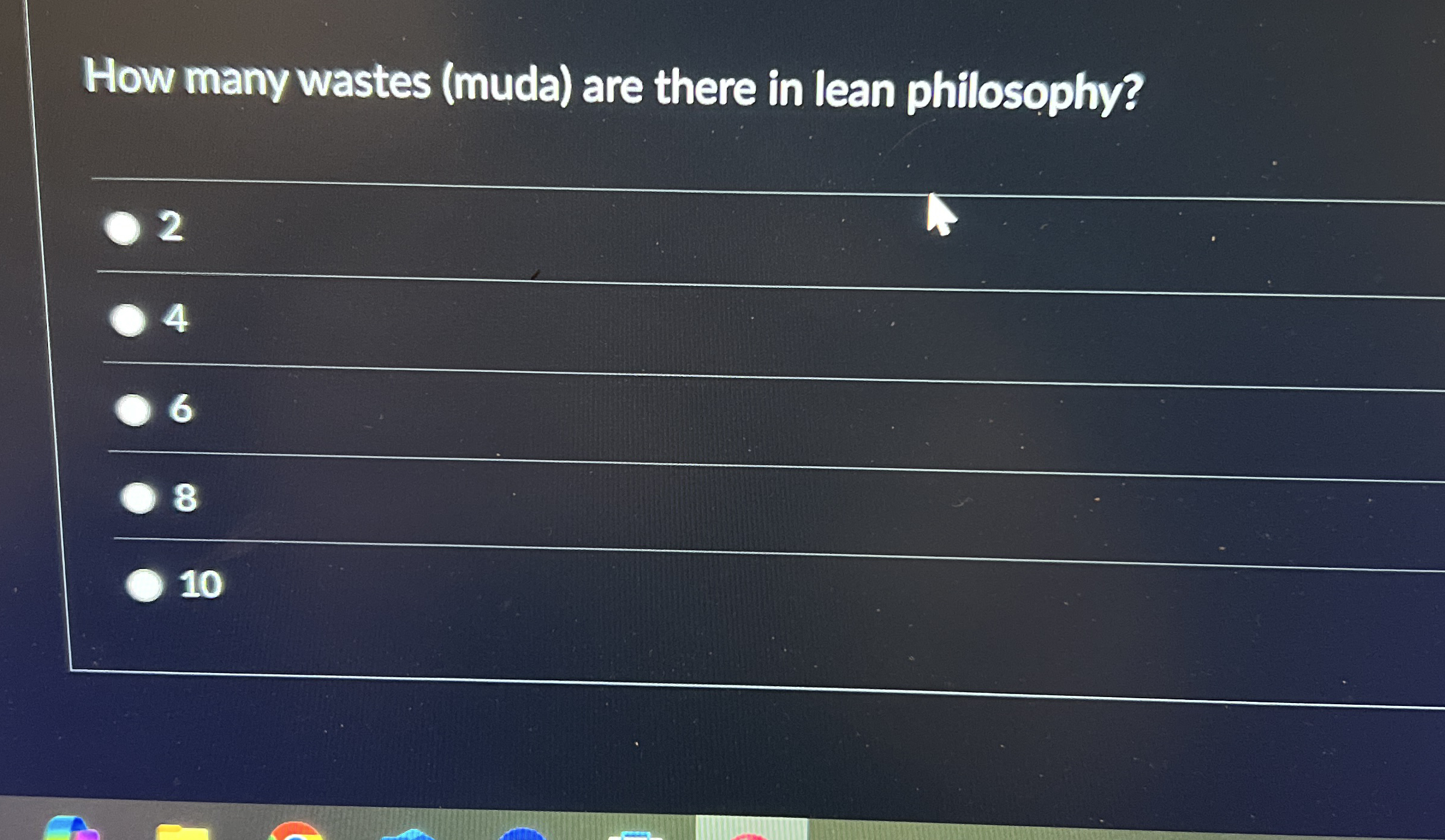How many wastes ( muda ) are there in lean