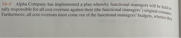14.3 with a paragraph supporting your answer.