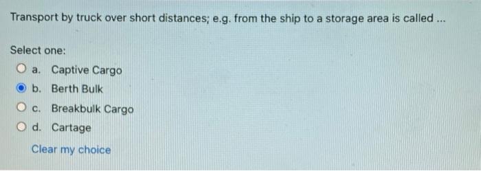 Transport by truck over short distances; e.g.
