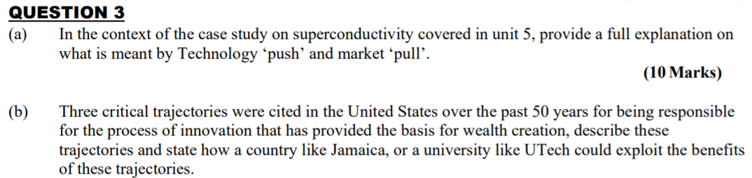 QUESTION 3 (a) In the context of the case study