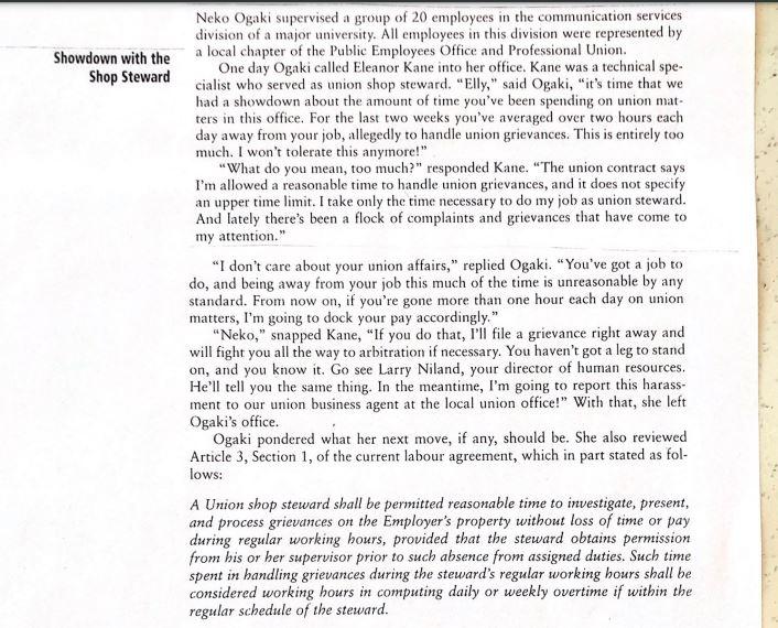 Whose responsibility is it to determine what is