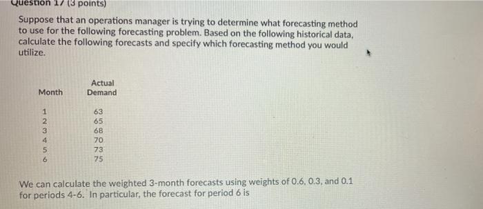 please answer 19 only Question 17 13 points)