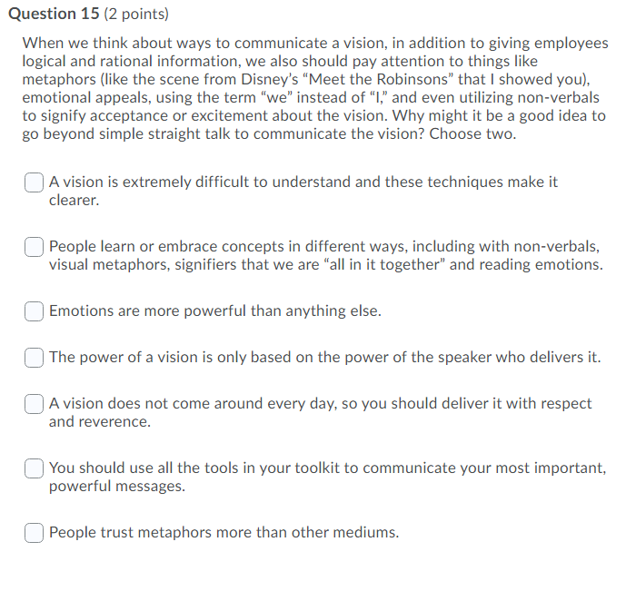 Question 4 (2 points) In the meta-analysis table