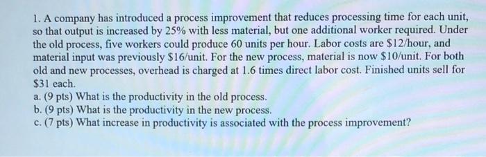 please show work and resons behind it for this