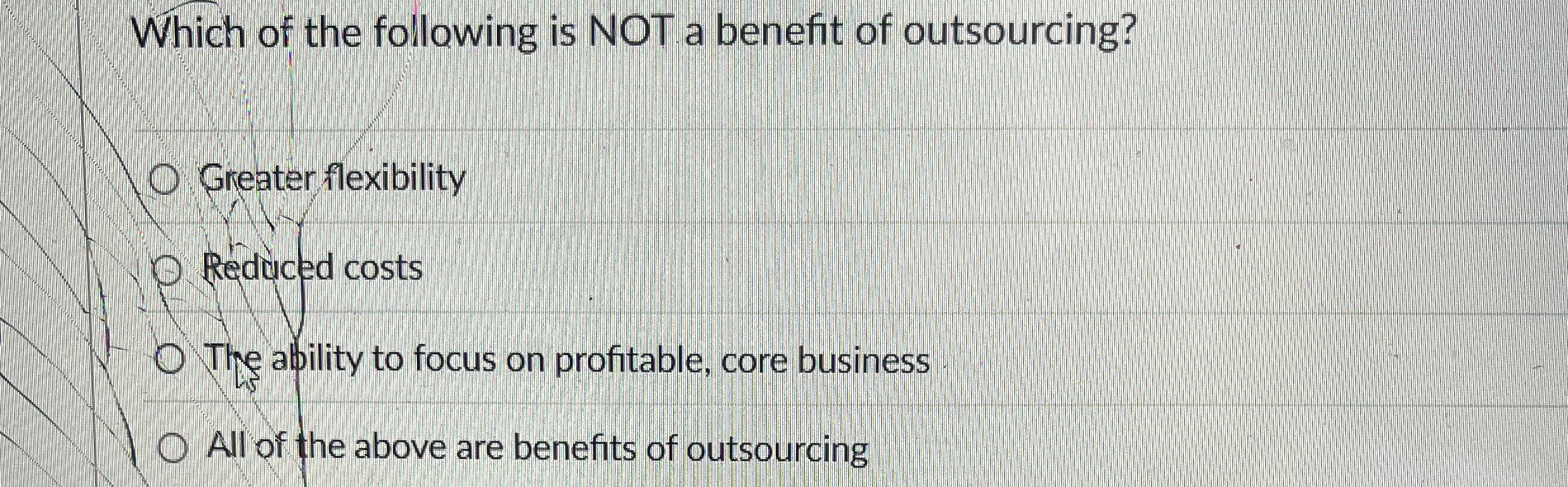 Which of the following is NOT a benefit of