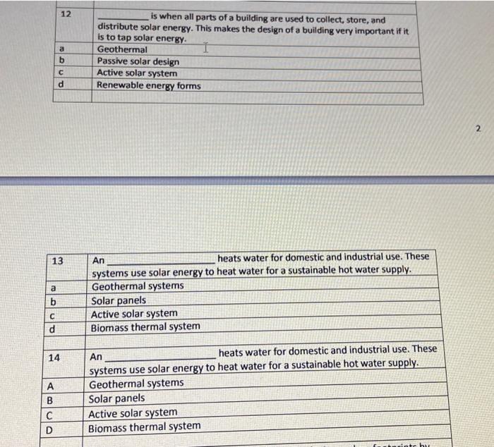 please answer these ASAP 6 a . Which of these are