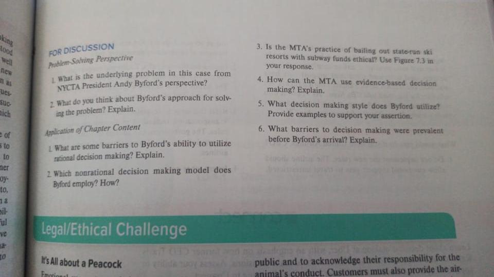 ffff please answer question 1, 3, 4 and 5 from