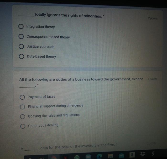 help totally ignores the rights of minorities. 2