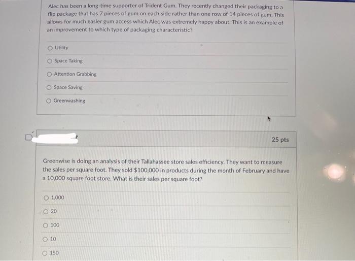 please help! Which of the following is NOT a