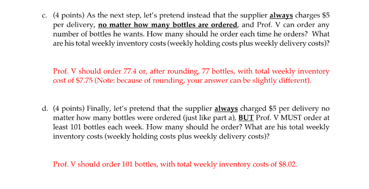 Please show work for the solutions. Problem 2
