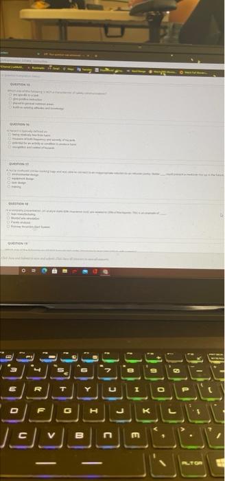 stuck on 15 through 18 please answer GOWE LOW W I