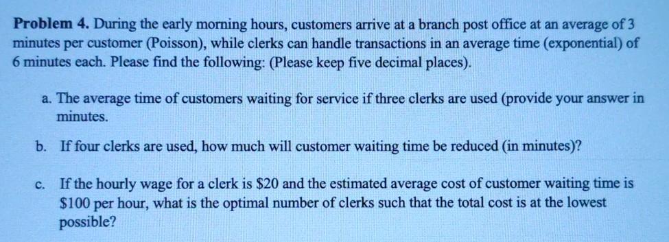Need Answer for PART C only. Please answer