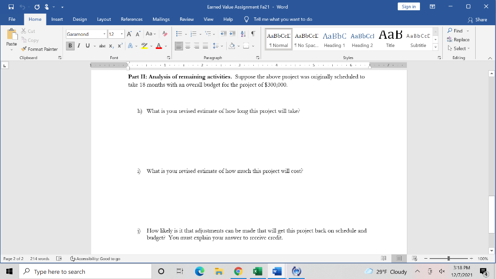 Earned Value Assignment Fa21 - Word Sign in File