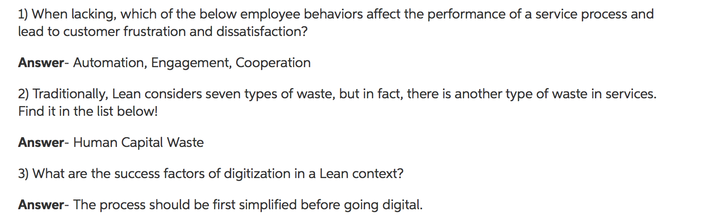 # 1 and 3 were wrong 1. When lacking, which of