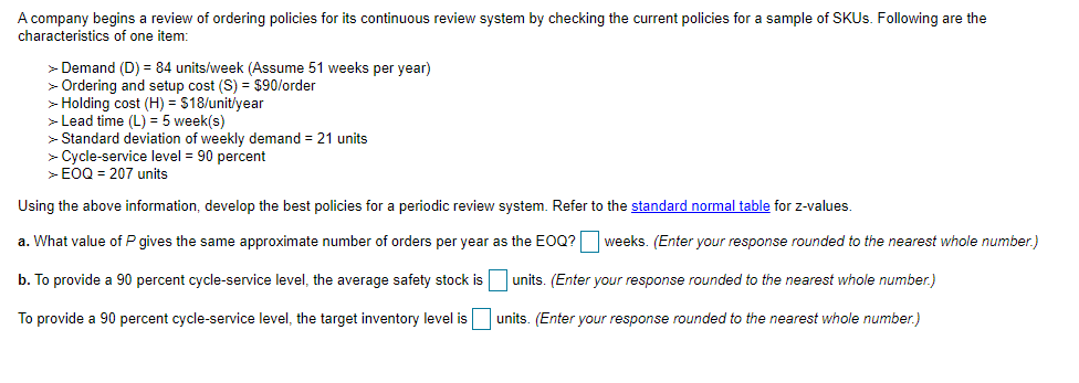 Answer in excel and show how to do it if possible