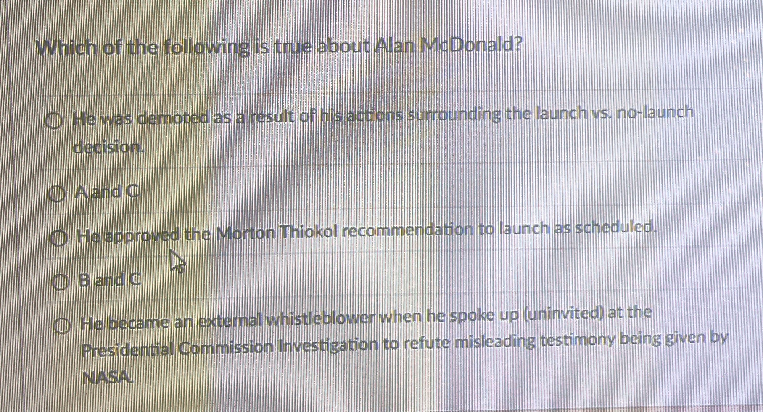 Which of the following is true about Alan