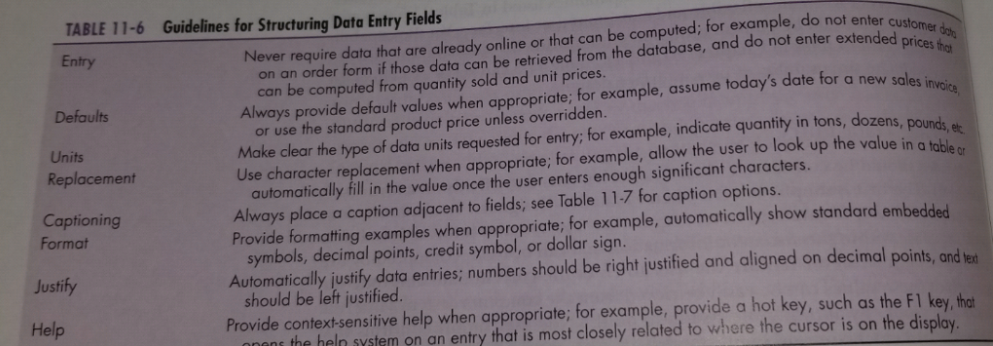Design a sample data entry screen for a hotel