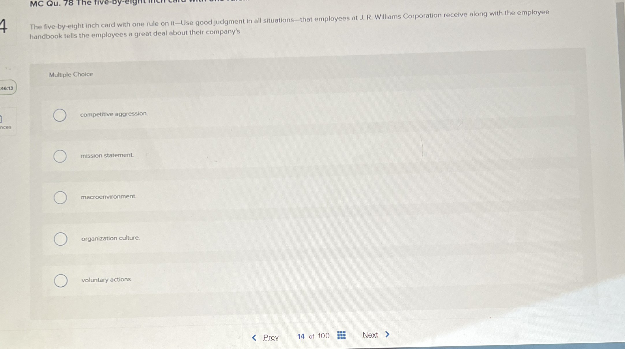 MC Qu . 7 8 The five - by - ergmi 4 The five - by