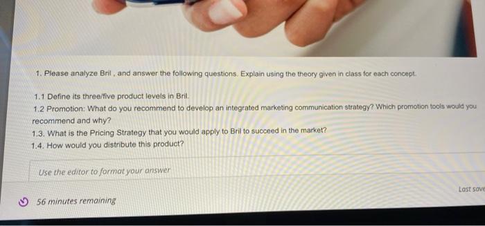 1. Please analyze Bril, and answer the following