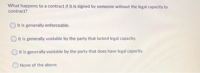 Which of the following is NOT necessarily the