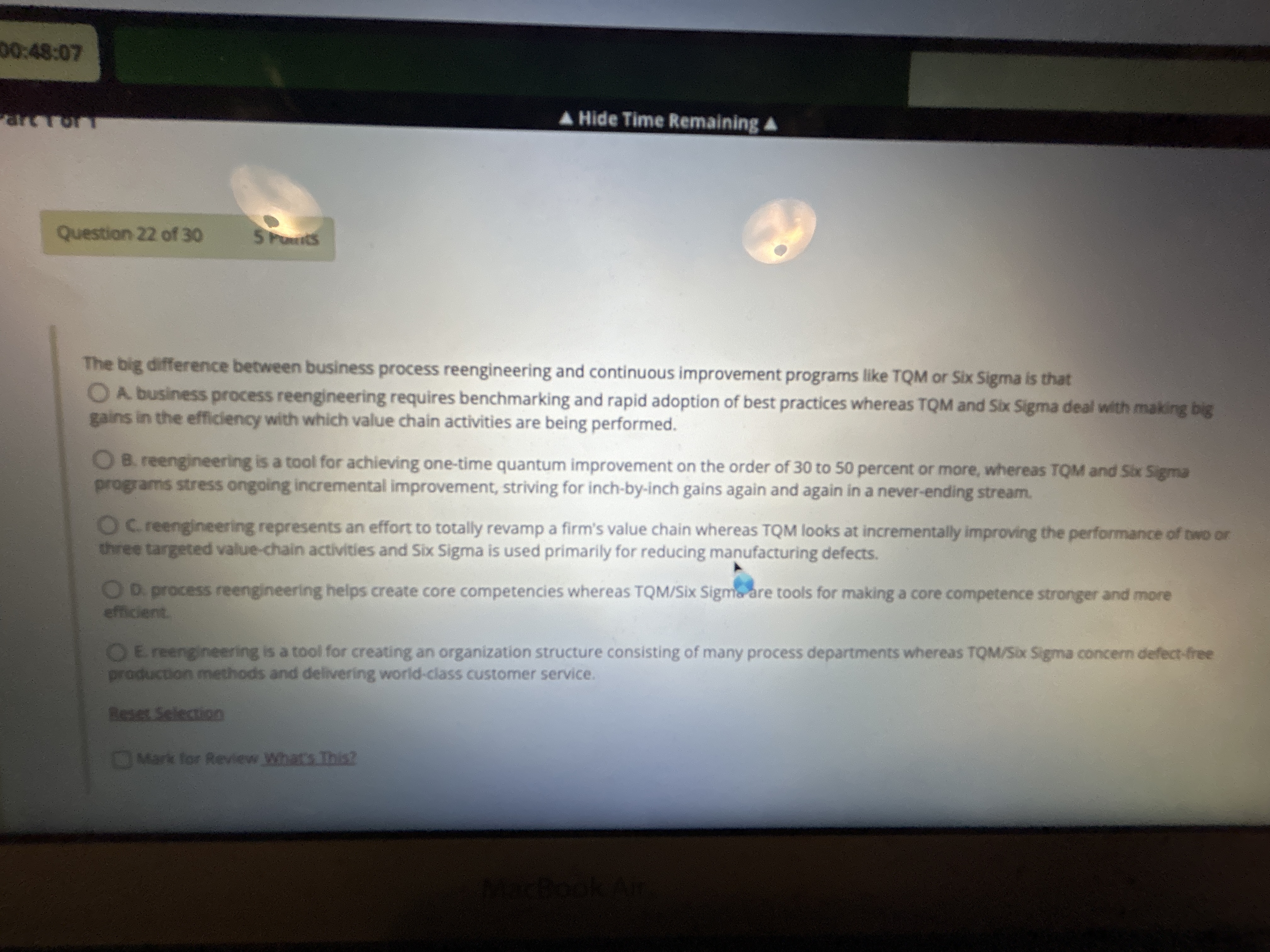 The big difference between business process