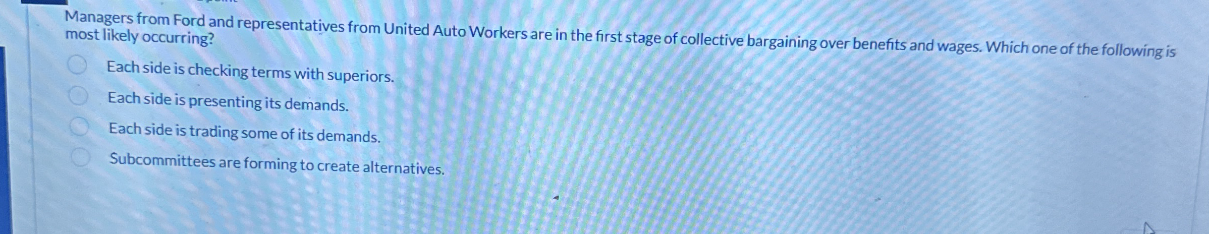 Managers from Ford and representatives from