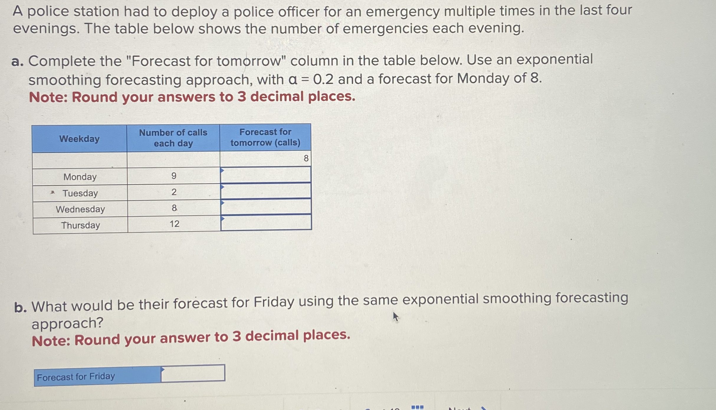 A police station had to deploy a police officer