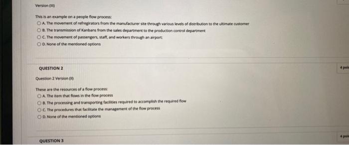 Version (1) This is an example on a people flow