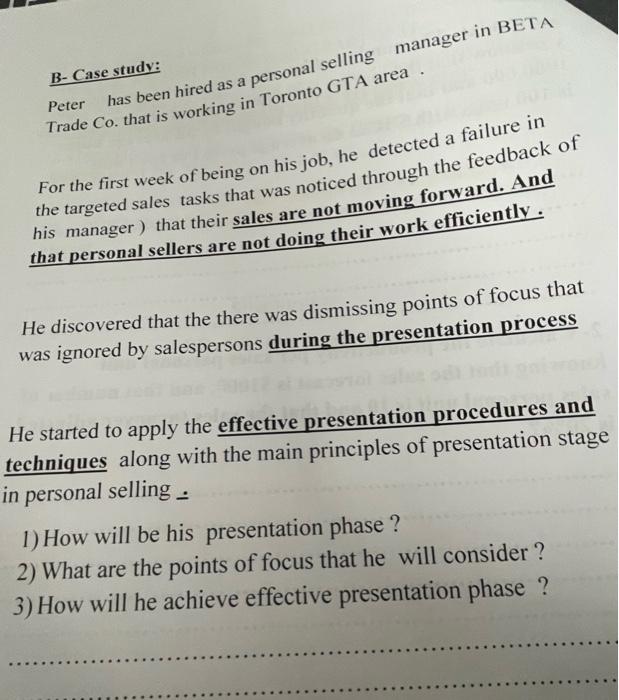 need these asap pls thanks! B-Case study: has