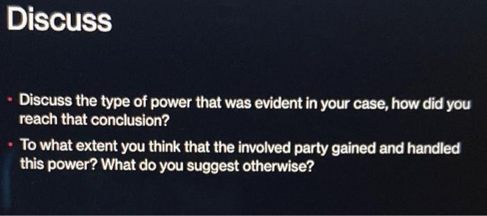 fast please subject negotiation skills Case Study
